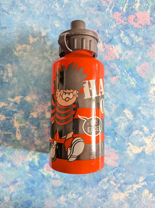 Vintage Dennis The Menace Aluminium Drinks Bottle - 2004 - DC Thomson & Co Ltd