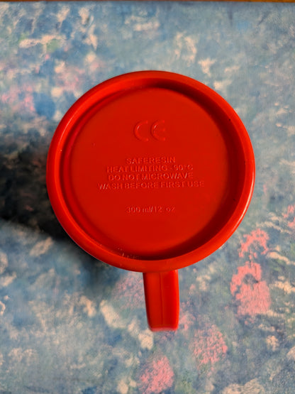 Vintage The Beano Club Dennis and Gnasher Plastic Mug - 2001 - DC Thomson & Co
