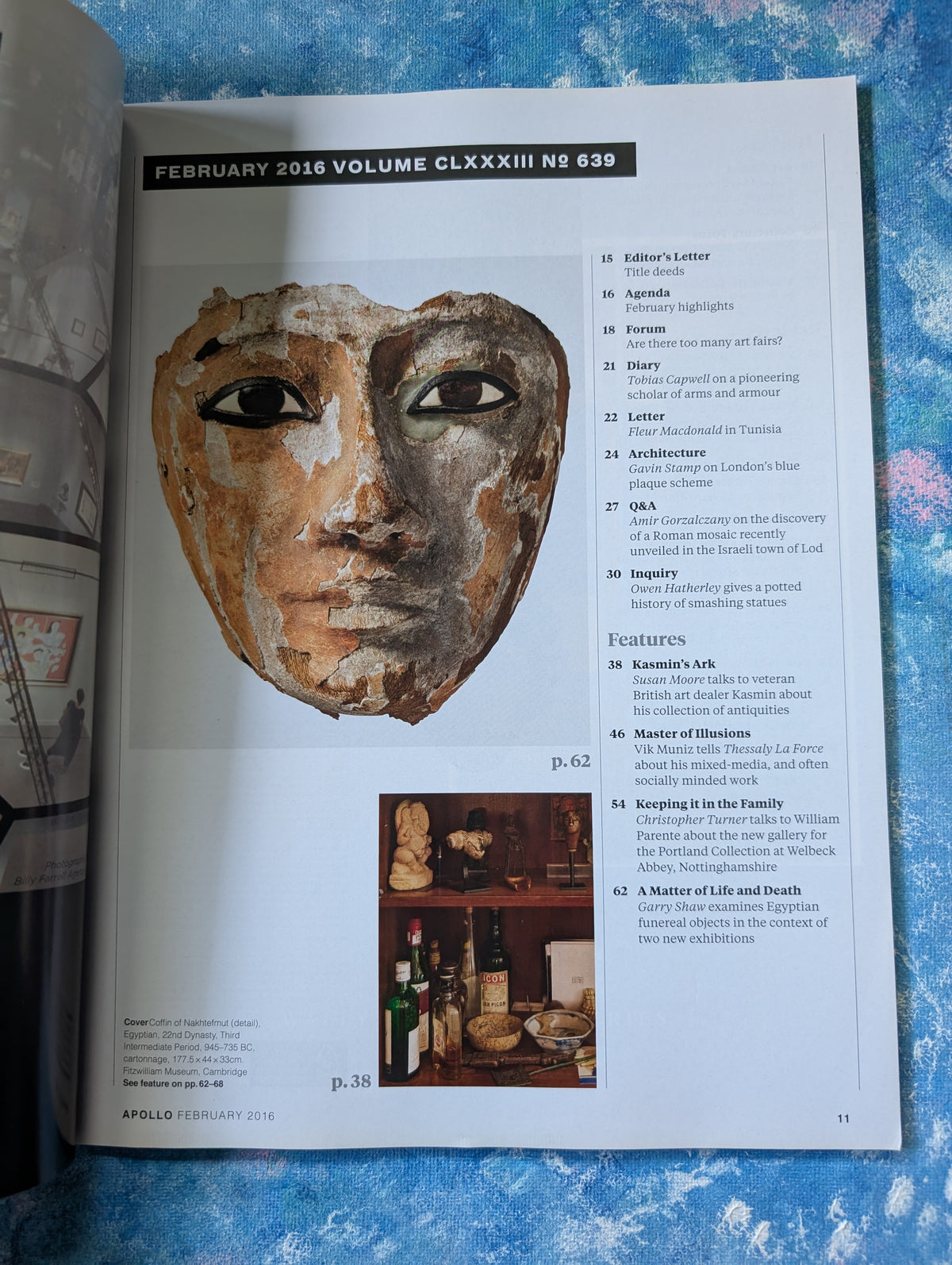 Apollo: The International Art Magazine February 2016 Issue, Ancient Egyptian Art