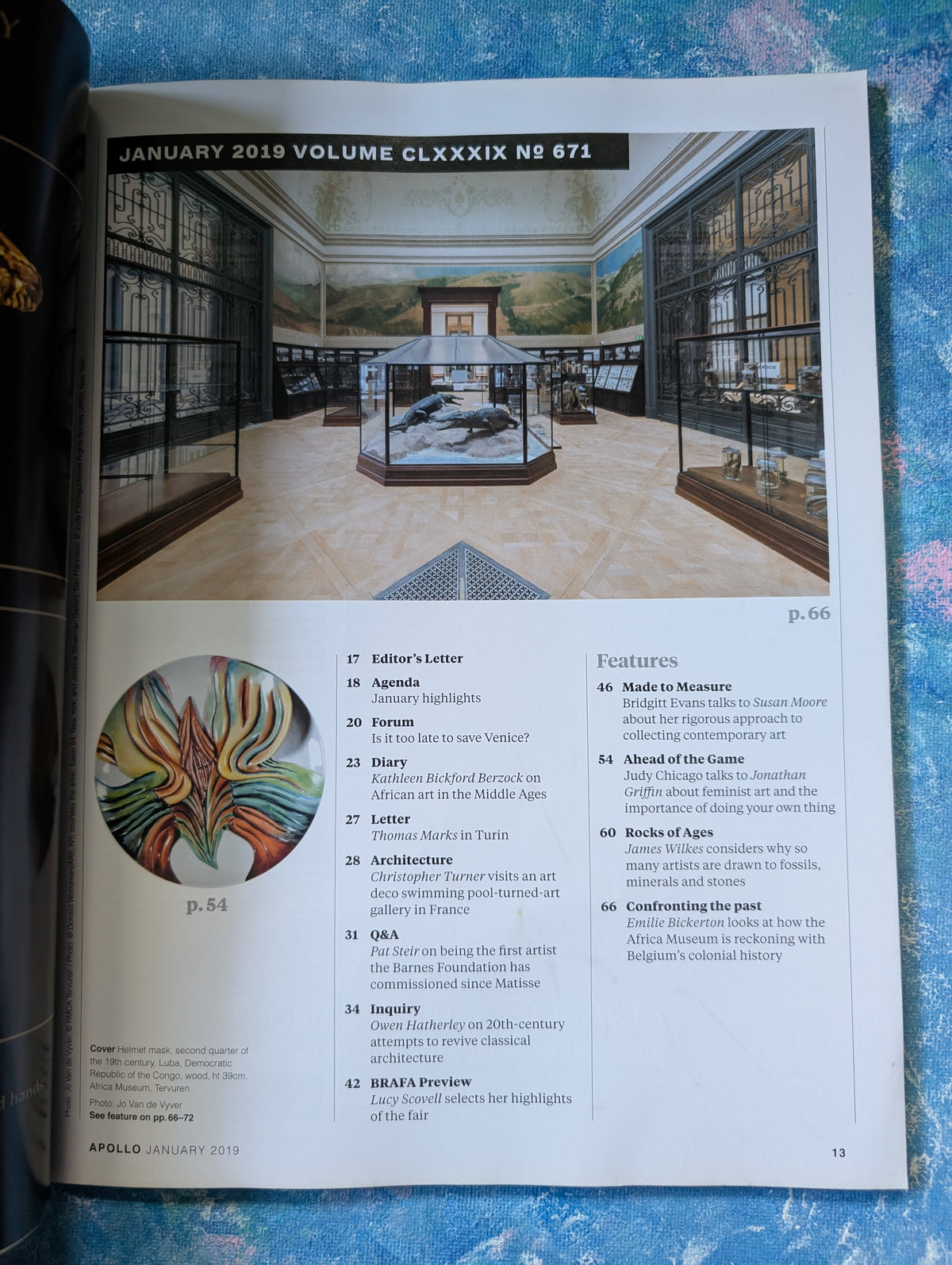Apollo: The International Art Magazine January 2019 Issue - The Africa Museum