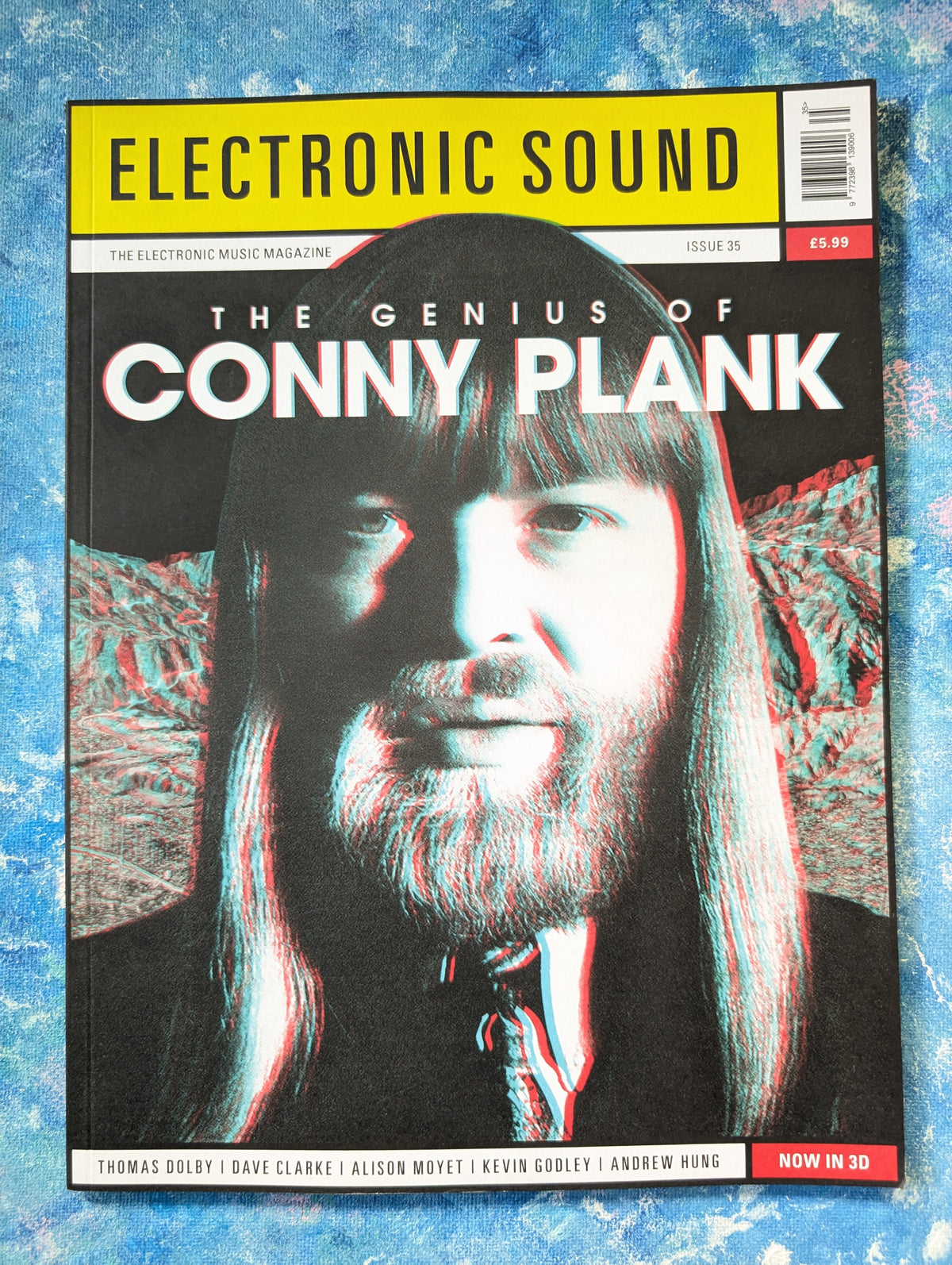 Electronic Sound Magazine Issue 35 - Conny Plank 3D Issue, Includes 3D Glasses