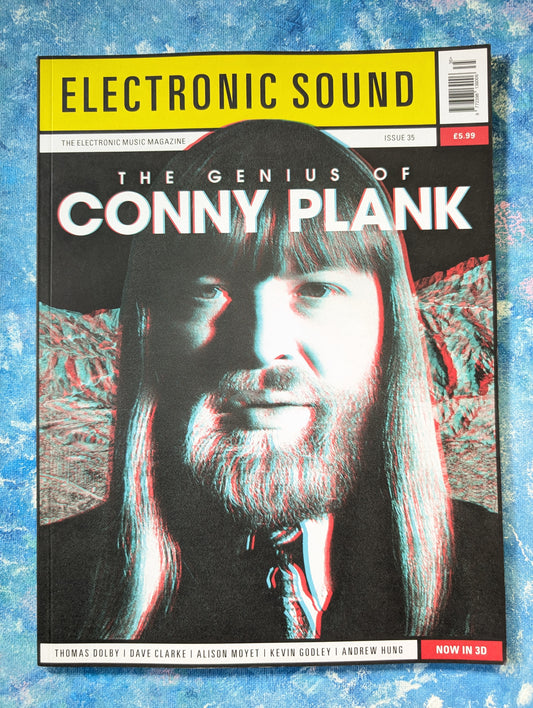 Electronic Sound Magazine Issue 35 - Conny Plank 3D Issue, Includes 3D Glasses