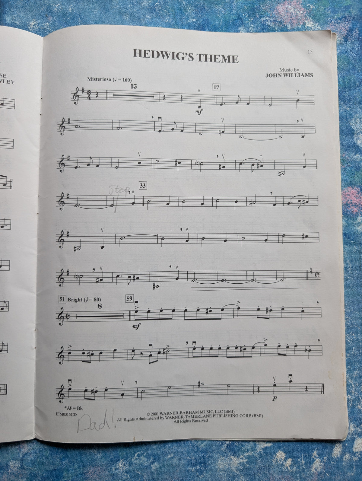 Movie Instrumental Solos for Strings: Level 2-3 Violin Music Book - Warner Bros
