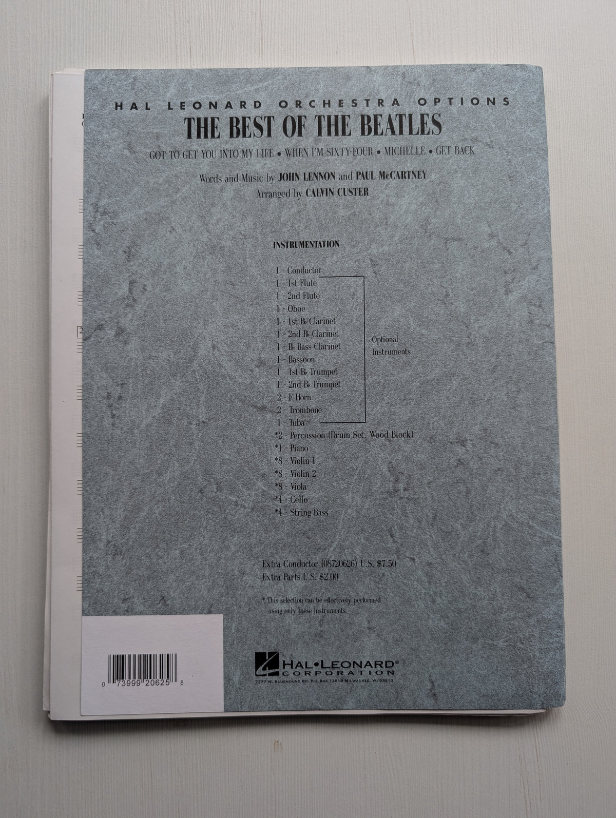 The Best of the Beatles (Set 2) For Orchestra - Hal Leonard Strings Sheet Music