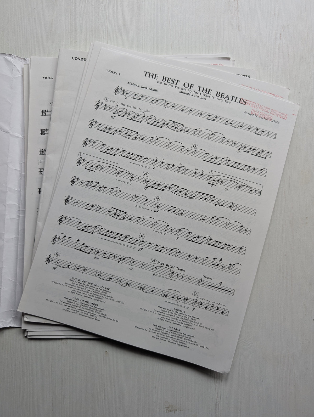 The Best of the Beatles (Set 2) For Orchestra - Hal Leonard Strings Sheet Music