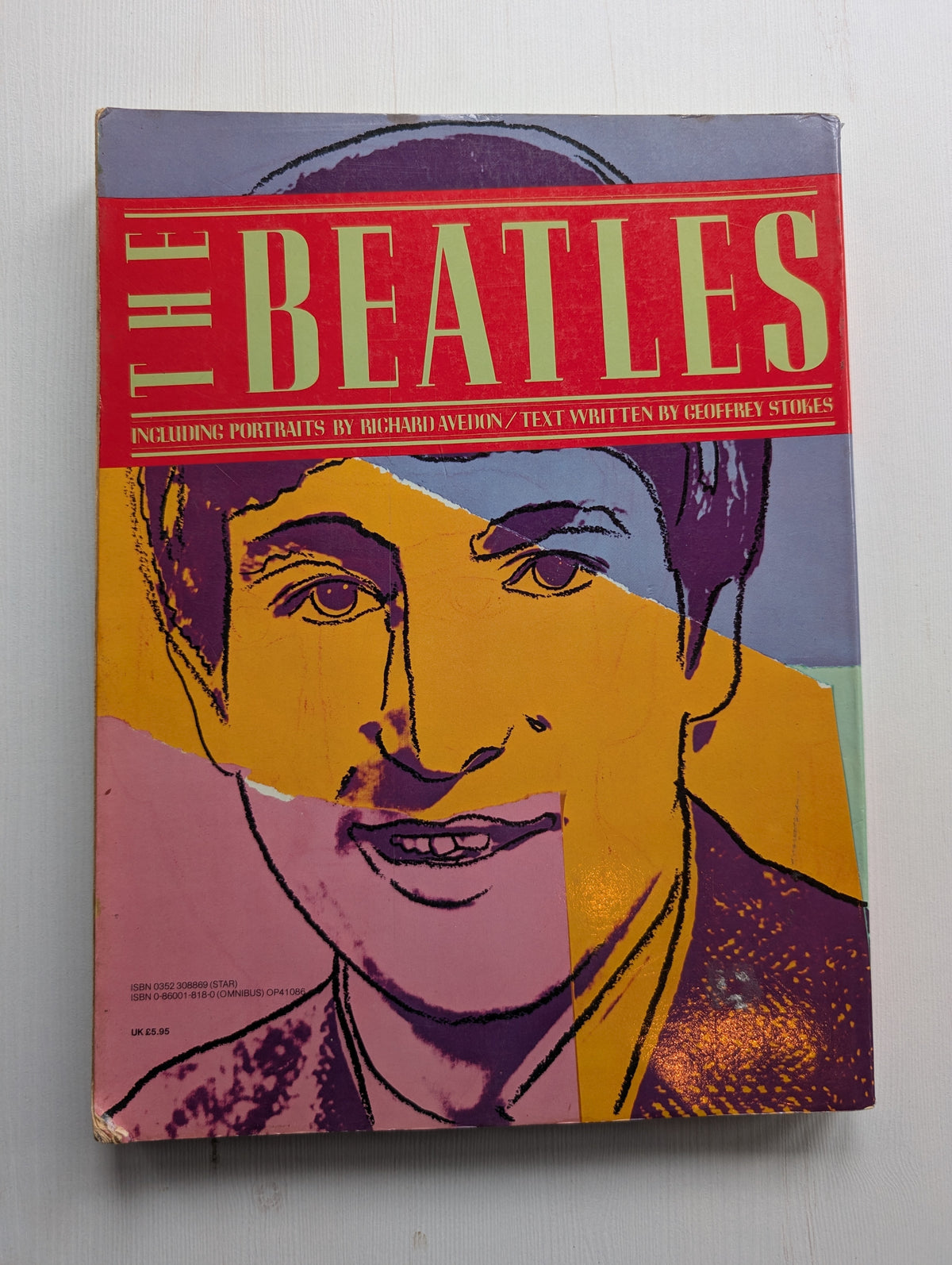 The Beatles by Geoffrey Stokes - Andy Warhol Artwork Cover - 1981 - Star Book