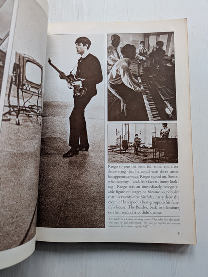 The Beatles by Geoffrey Stokes - Andy Warhol Artwork Cover - 1981 - Star Book
