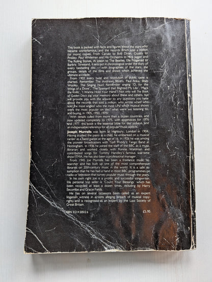 The Book of Golden Discs: The Records That Sold a Million by Joseph Murrells - 1978 - Barrie & Jenkins