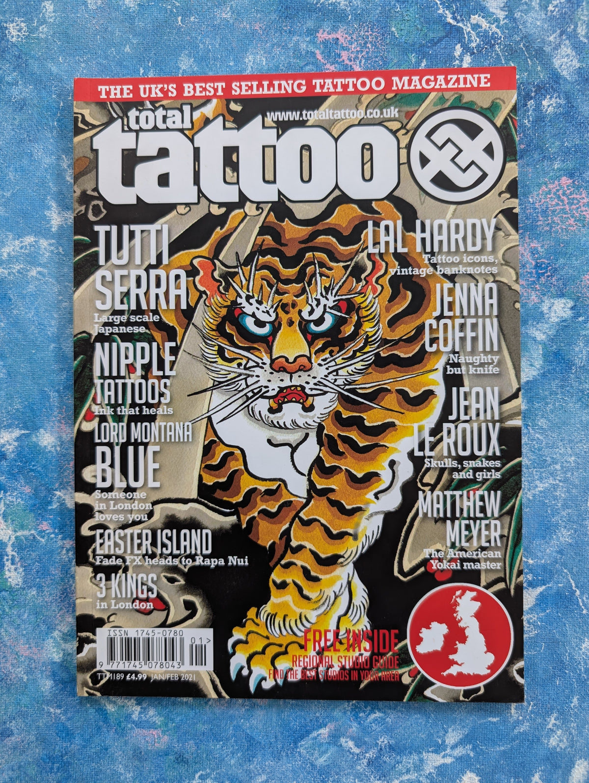 Total Tattoo Magazine Issue 189 - January/February 2021
