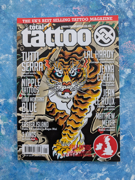 Total Tattoo Magazine Issue 189 - January/February 2021