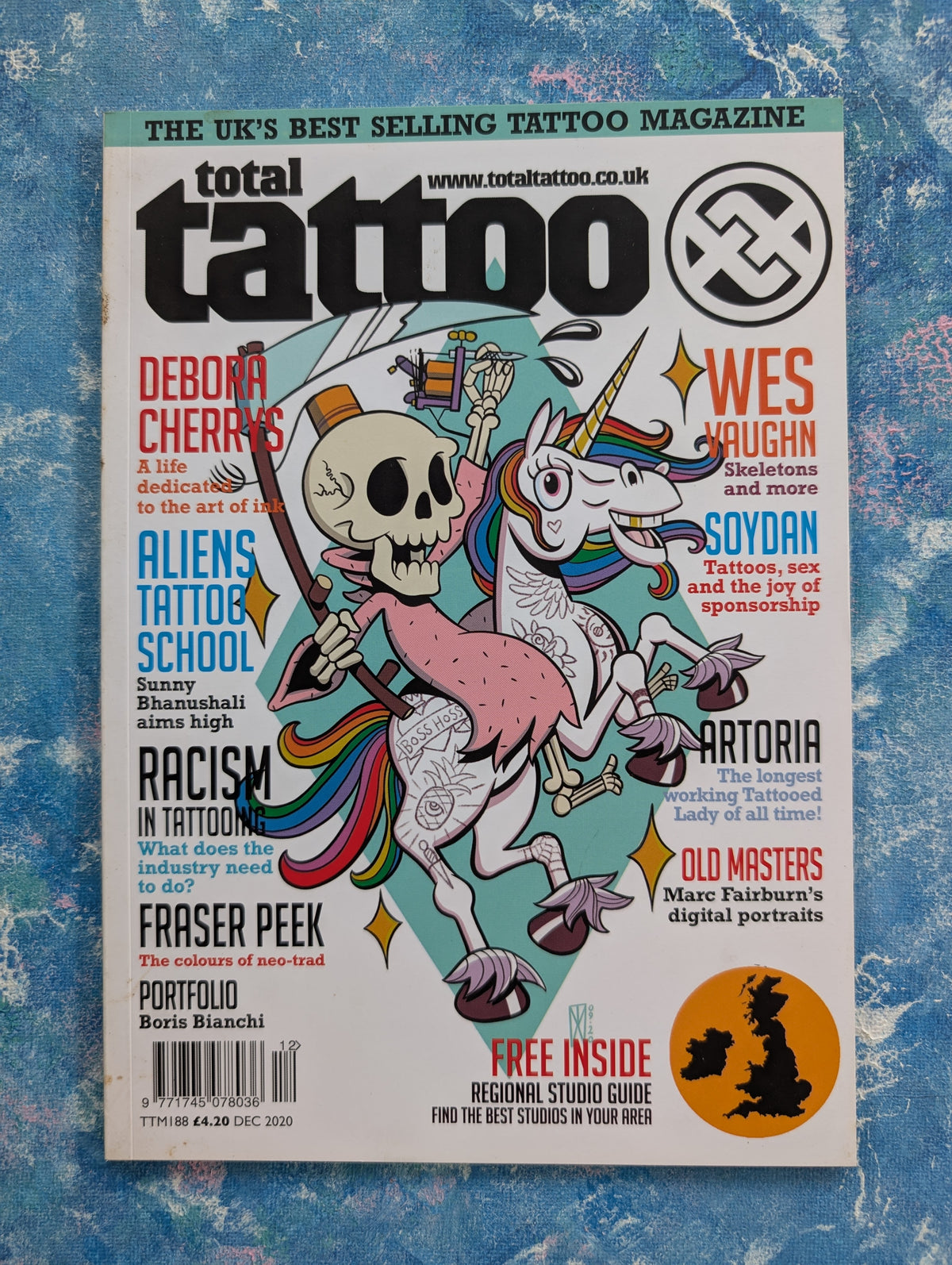 Total Tattoo Magazine Issue 188 - December 2020