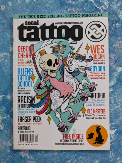Total Tattoo Magazine Issue 188 - December 2020