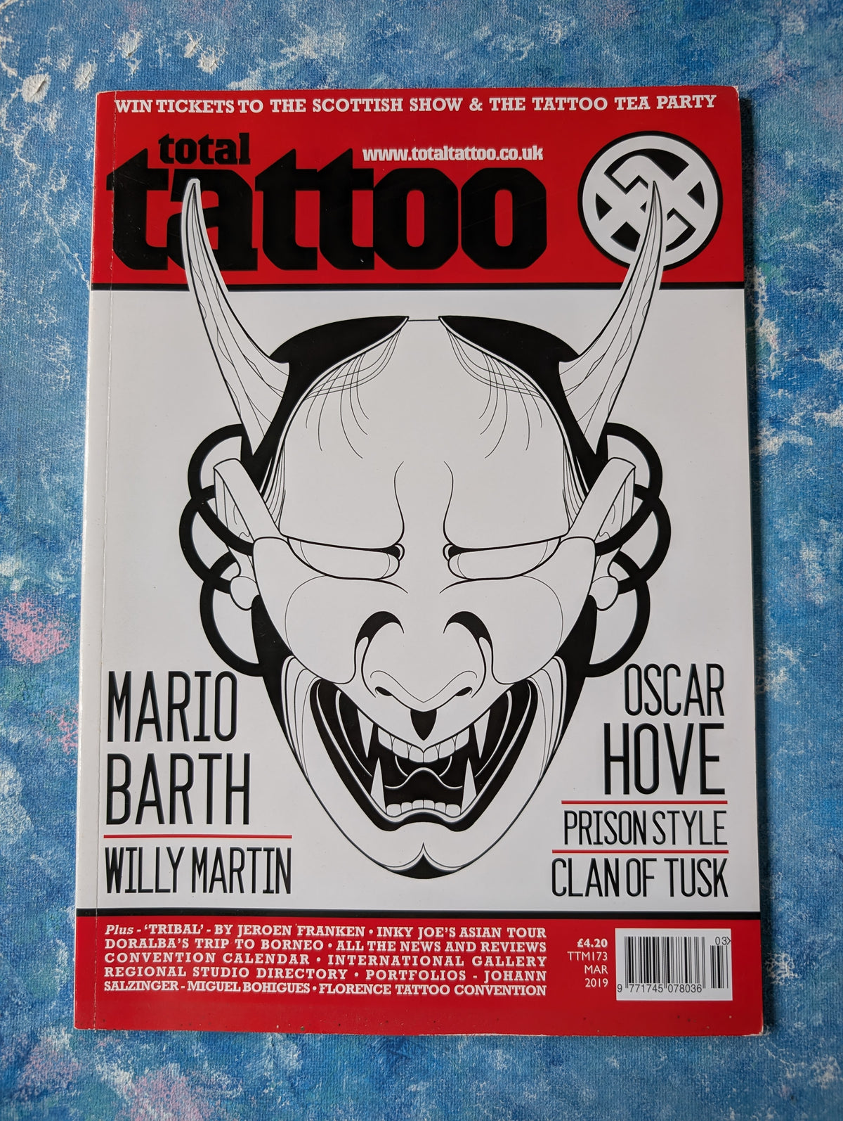 Total Tattoo Magazine Issue 173 - March 2019