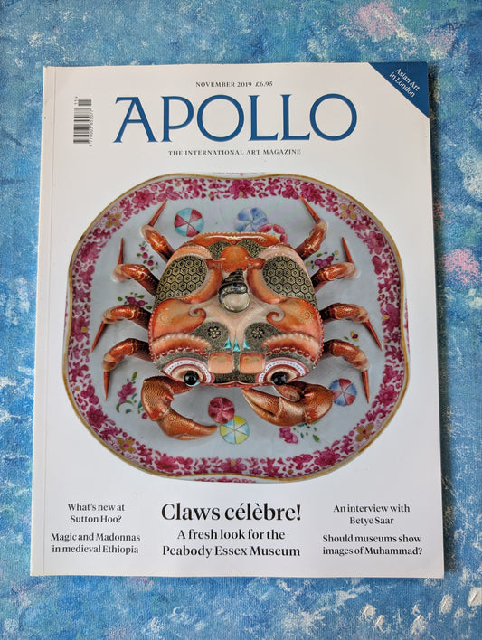 Apollo: The International Art Magazine November 2019 - Peabody Essex Museum