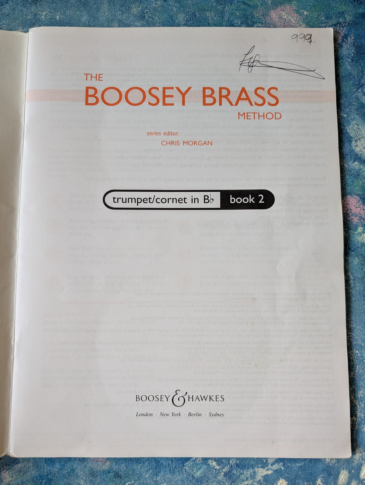 The Boosey Brass Method: Trumpet/Cornet Book 2 - Includes CDs - 2003