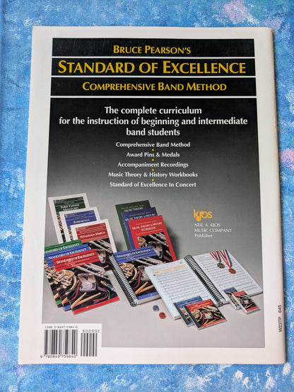 Standard of Excellence, Book 3: Bb Trumpet/Cornet (Comprehensive Band Method) by Bruce Pearson - 1996