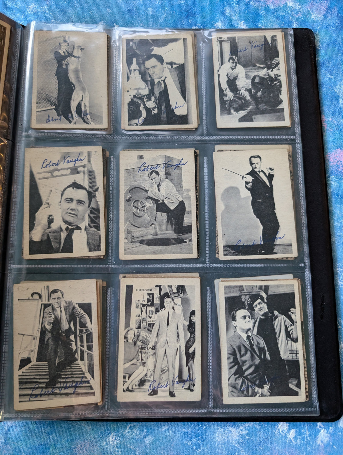 Vintage The Man From Uncle Complete 55 Card Trading Card Set - 1965 - A&BC Gum