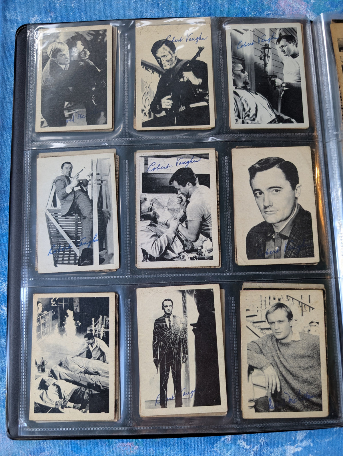 Vintage The Man From Uncle Complete 55 Card Trading Card Set - 1965 - A&BC Gum