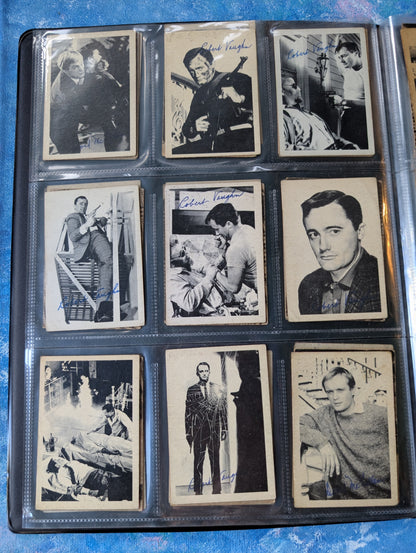 Vintage The Man From Uncle Complete 55 Card Trading Card Set - 1965 - A&BC Gum