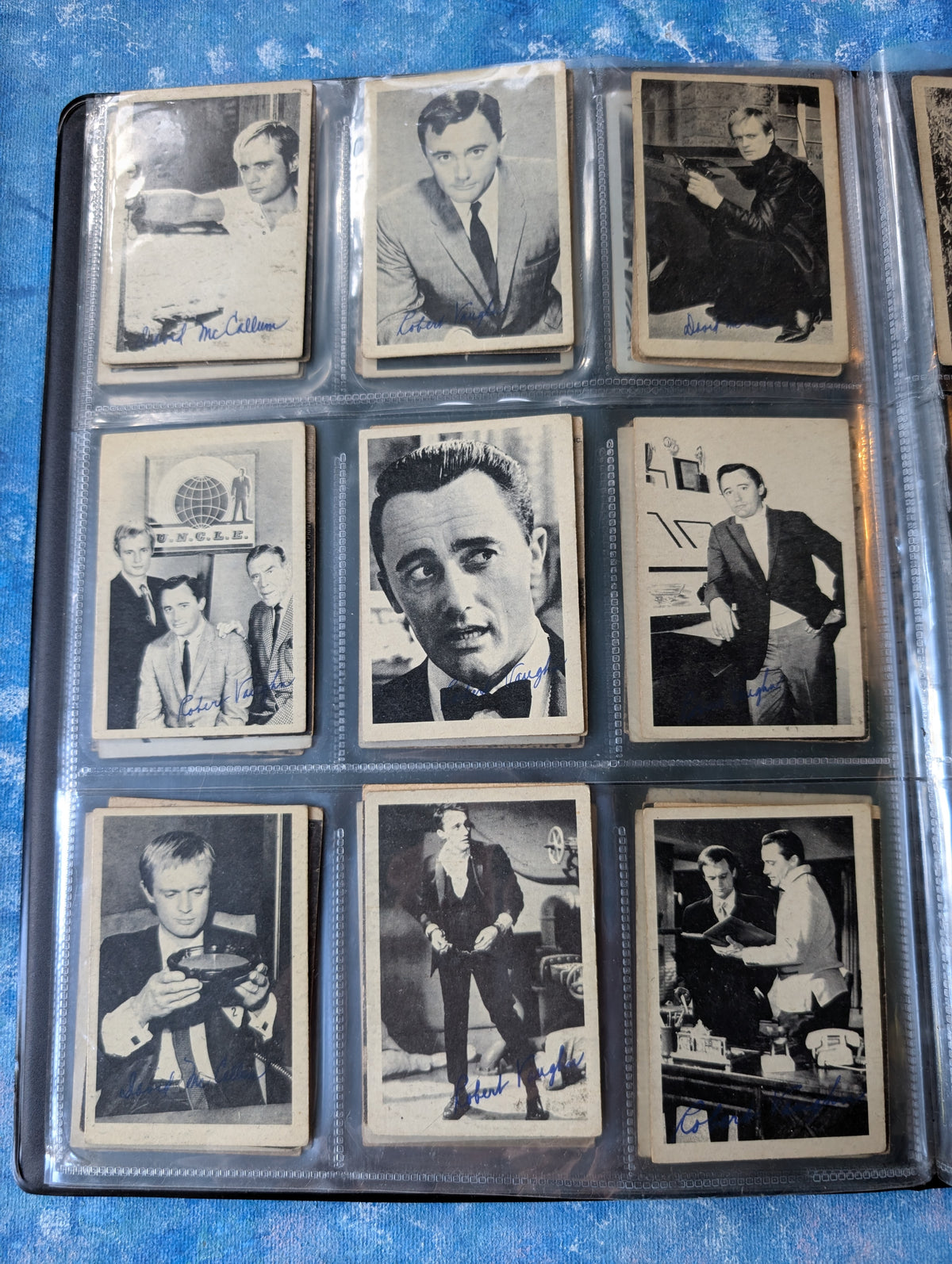 Vintage The Man From Uncle Complete 55 Card Trading Card Set - 1965 - A&BC Gum