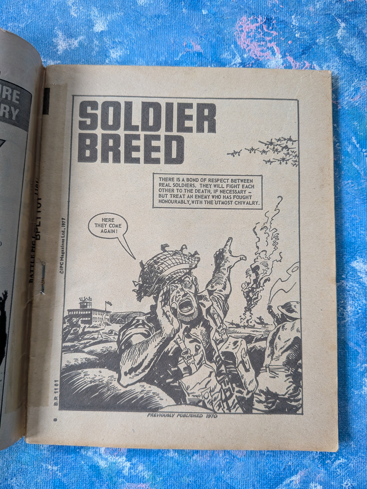 Battle Picture Library No. 1101 - May 1977 - IPC/Fleetway Comic Book