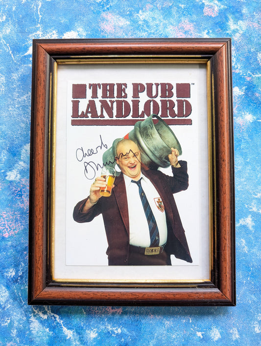 Al Murray The Pub Landlord Autographed Photo in Frame
