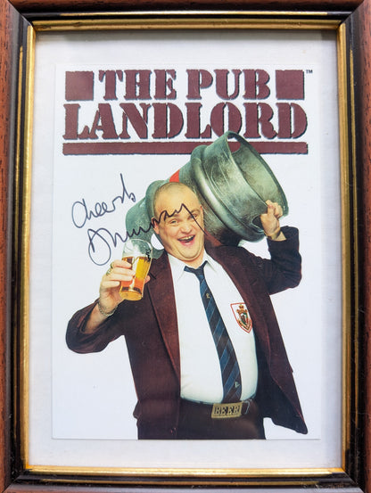 Al Murray The Pub Landlord Autographed Photo in Frame