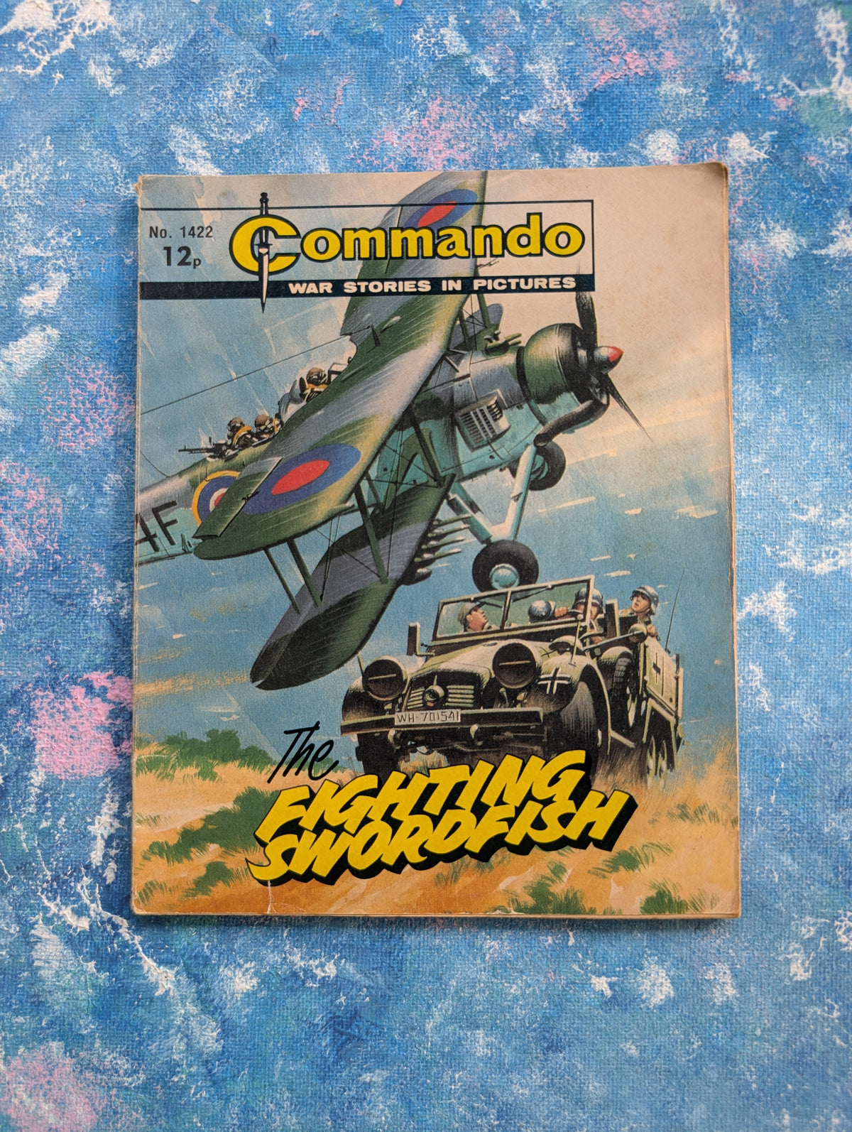 Commando No. 1422 - June 1980- DC Thomson Comic Book