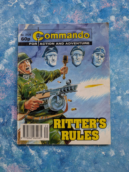 Commando No. 3126 - March 1998 - DC Thomson Comic Book