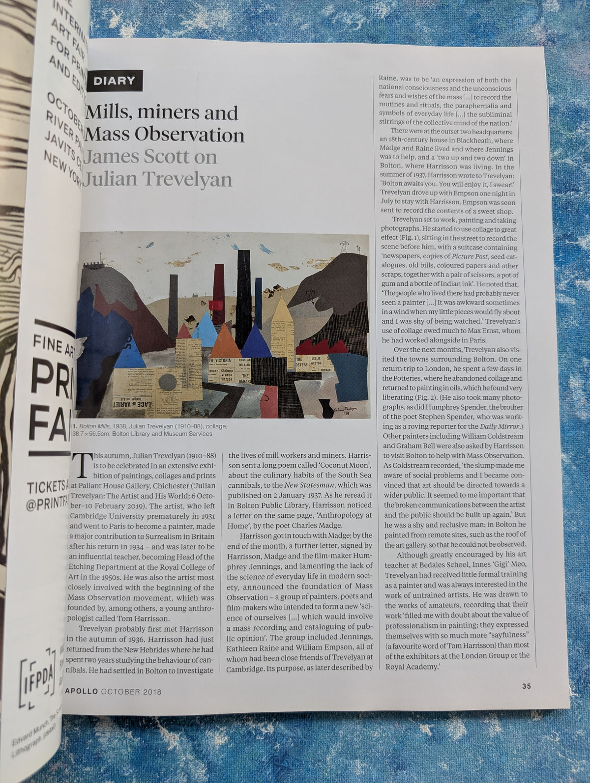 Apollo: The International Art Magazine October 2018 - Anni Albers Cover Story