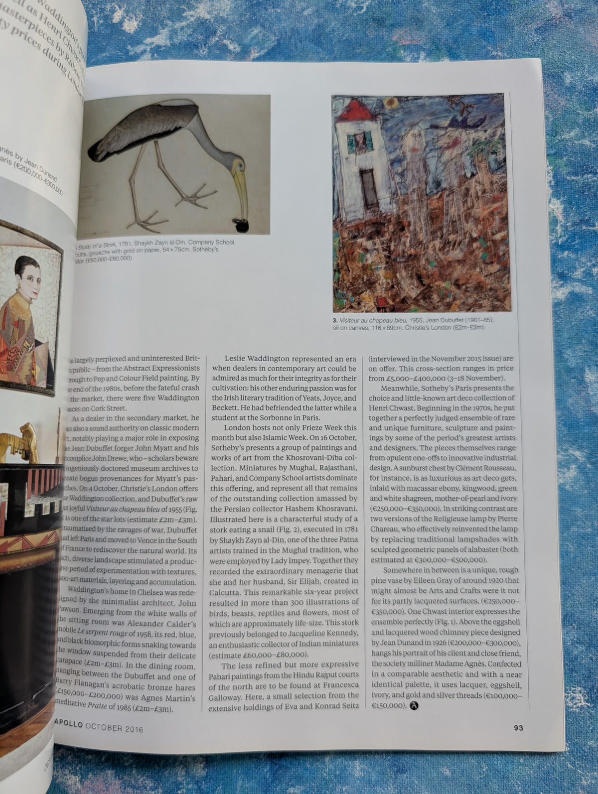 Apollo: The International Art Magazine October 2016 - Martin Luther Art Cover