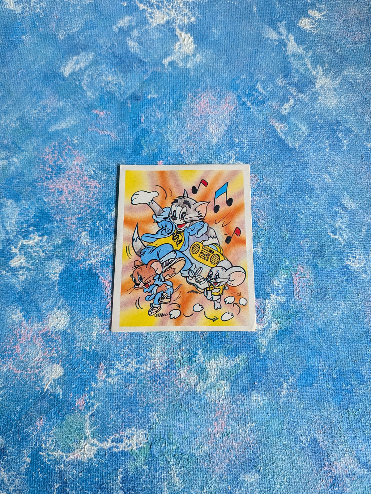 Vintage Tom and Jerry Sticker #87 - 1990 - Turner Entertainment Co/Panini