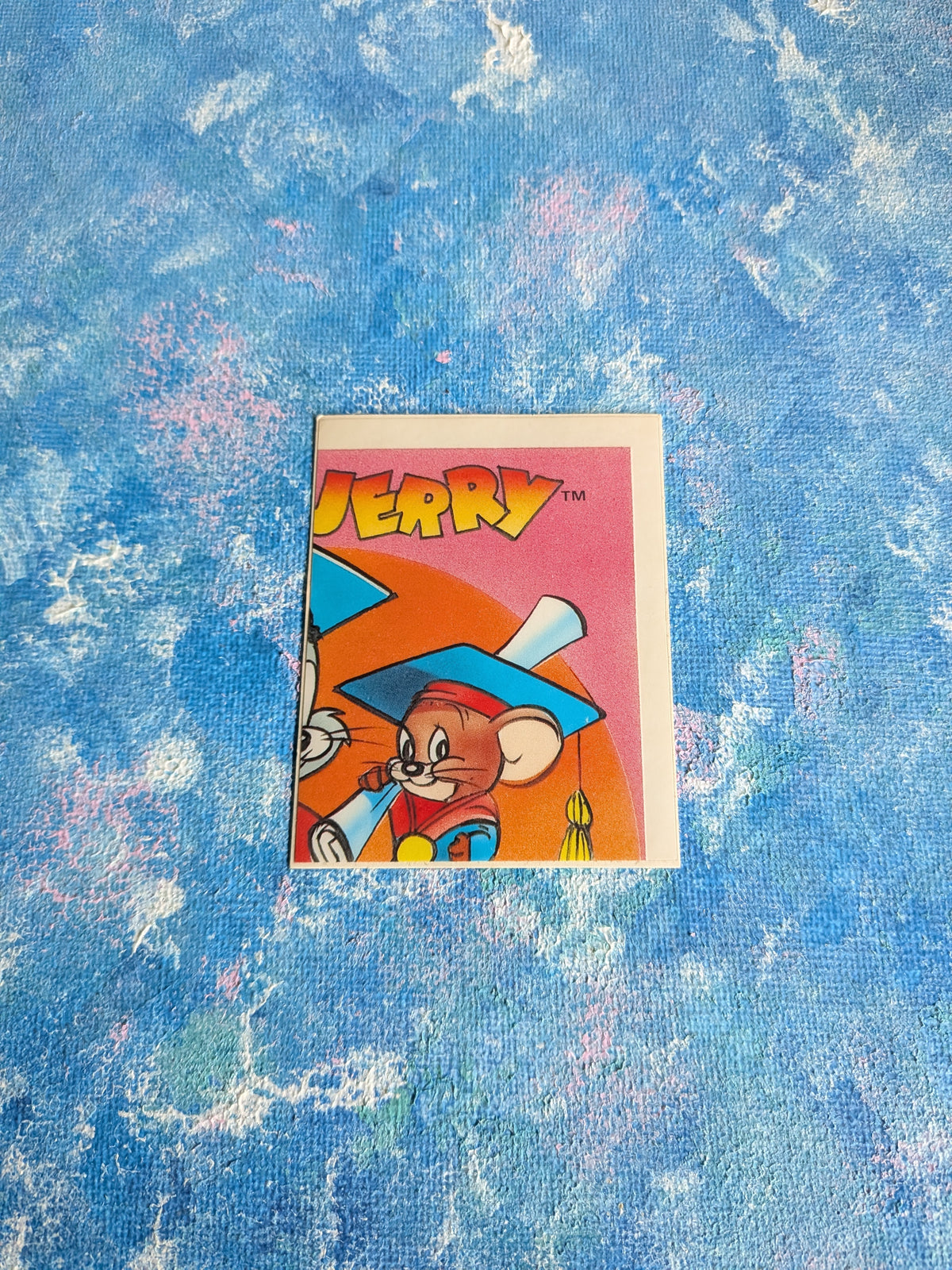 Vintage Tom and Jerry Sticker #32 - 1990 - Turner Entertainment Co/Panini