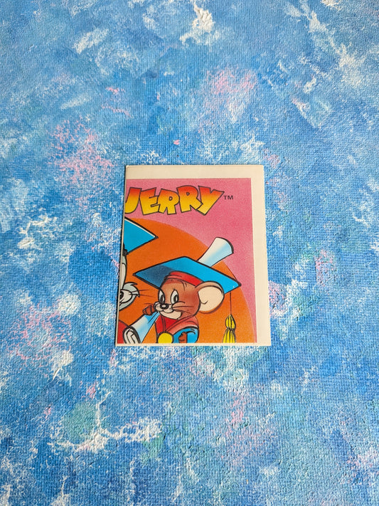 Vintage Tom and Jerry Sticker #32 - 1990 - Turner Entertainment Co/Panini