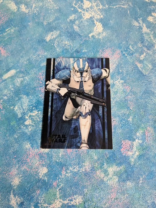 Star Wars: Revenge of The Sith Clone Trooper B3 Card - 2005 - Topps