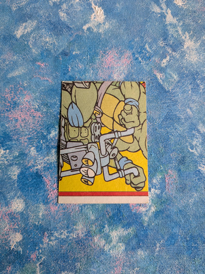 Teenage Mutant Hero Turtles Sticker #10 - 1990 - Topps/Mirage Studios