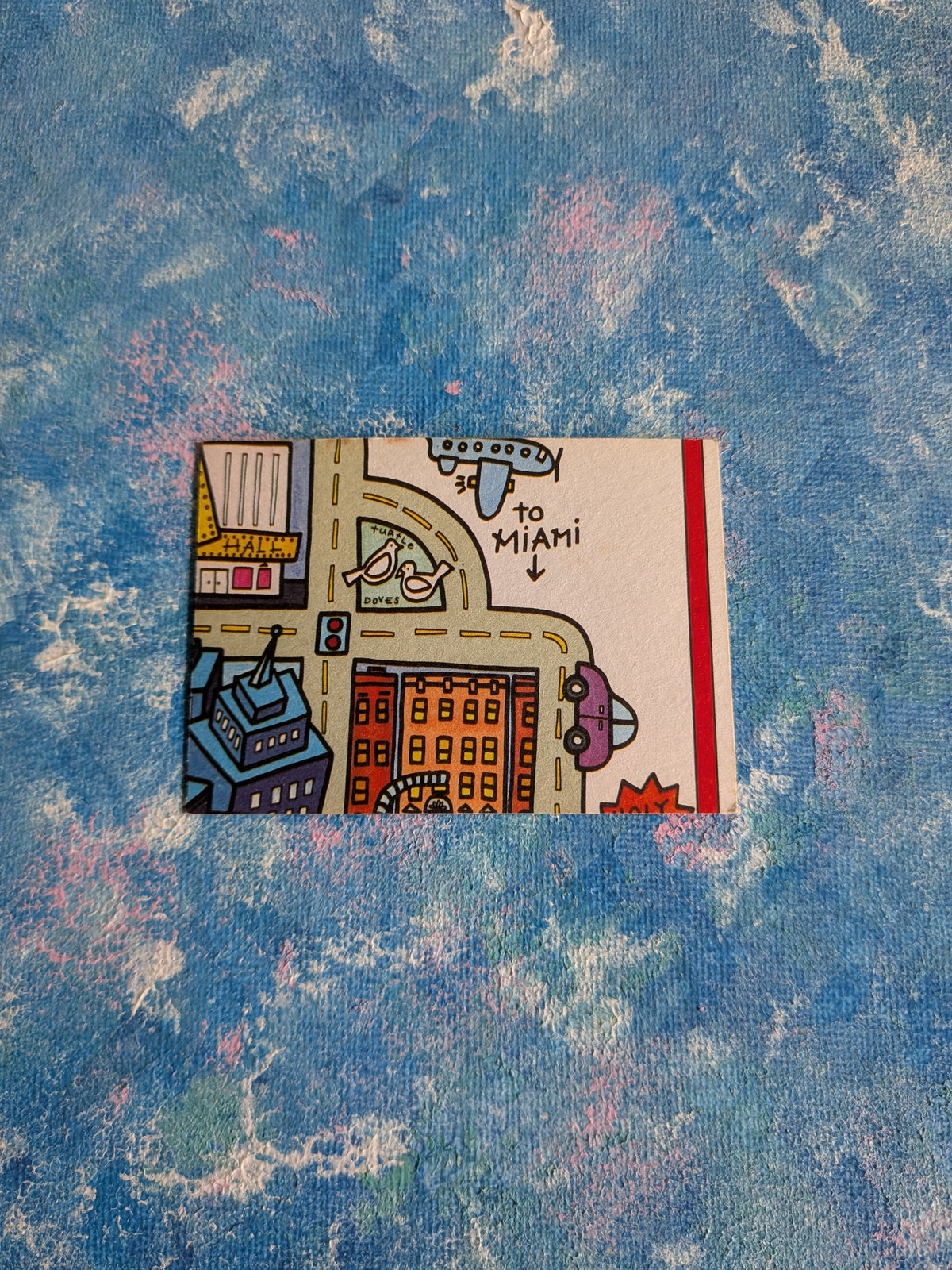 Vintage Home Alone 2: Lost In New York Trading Card "Caution: Robbers at Work" - 1992 - Topps