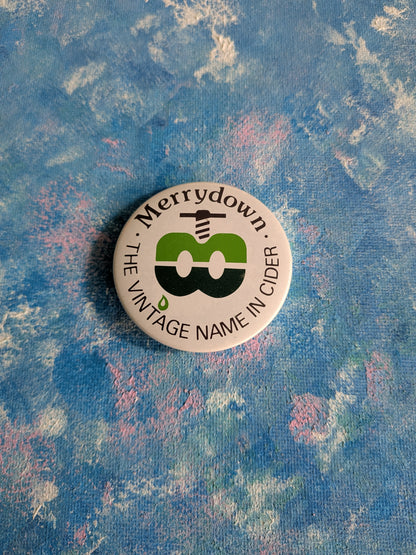 Vintage Merrydown Cider Badge - Steel City Marketing