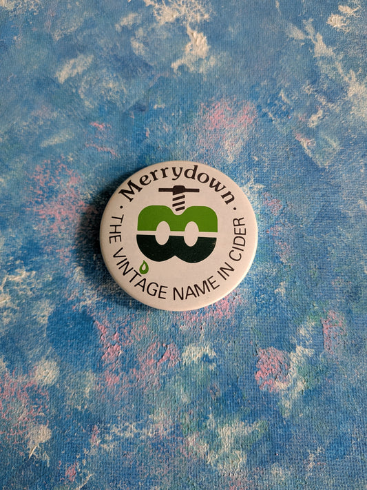 Vintage Merrydown Cider Badge - Steel City Marketing