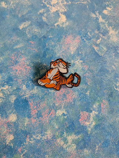 Vintage The Jungle Book Shere Khan Plastic Badge - 1990s - Disney
