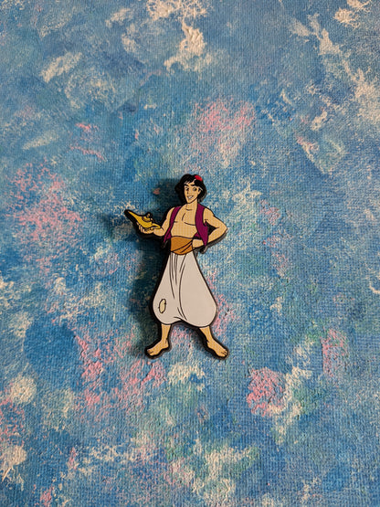 Vintage Aladdin Plastic Badge - 1990s - Disney