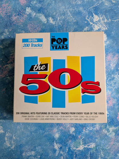 The Pop Years: The 50s - x10 CD Boxset - 2011 - Demon Music Group Ltd