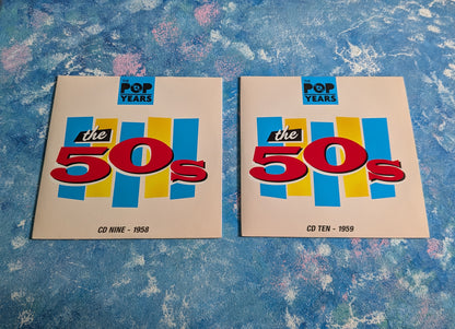The Pop Years: The 50s - x10 CD Boxset - 2011 - Demon Music Group Ltd