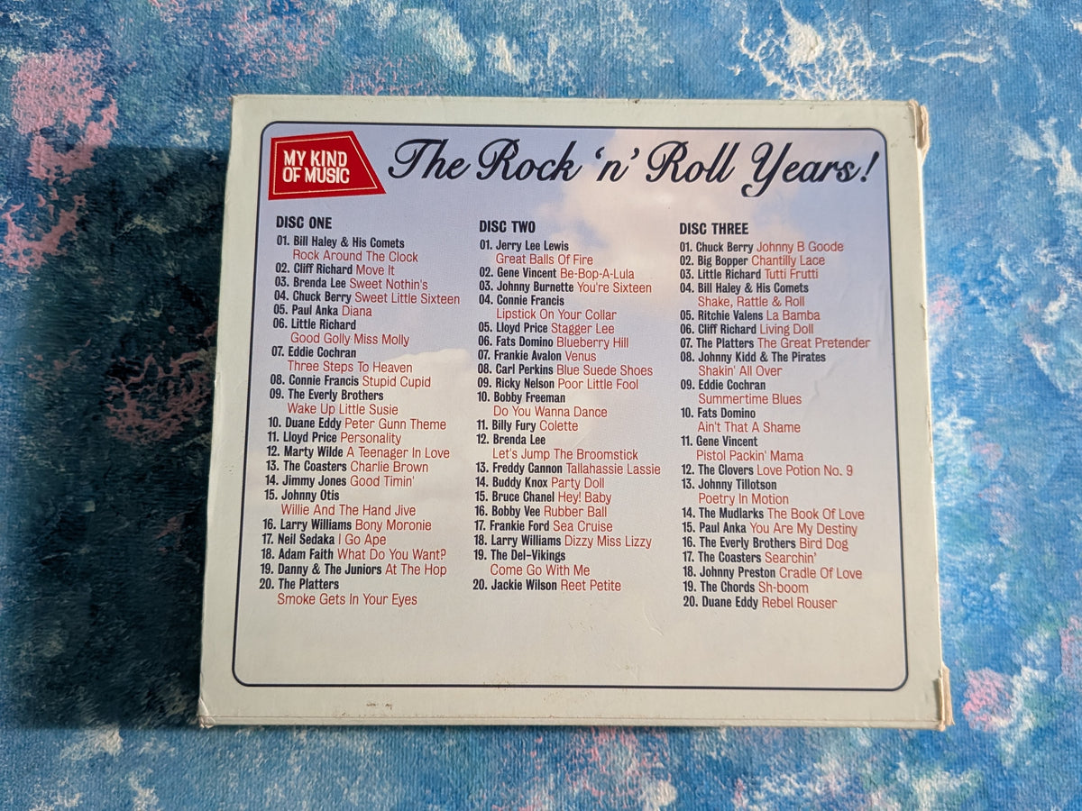 My Kind Of Music: The Rock 'n' Roll Years x3 CD Boxset - 2011 - Union Square Music Ltd