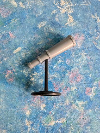 Dolls House Plastic Grey Telescope - Unbranded