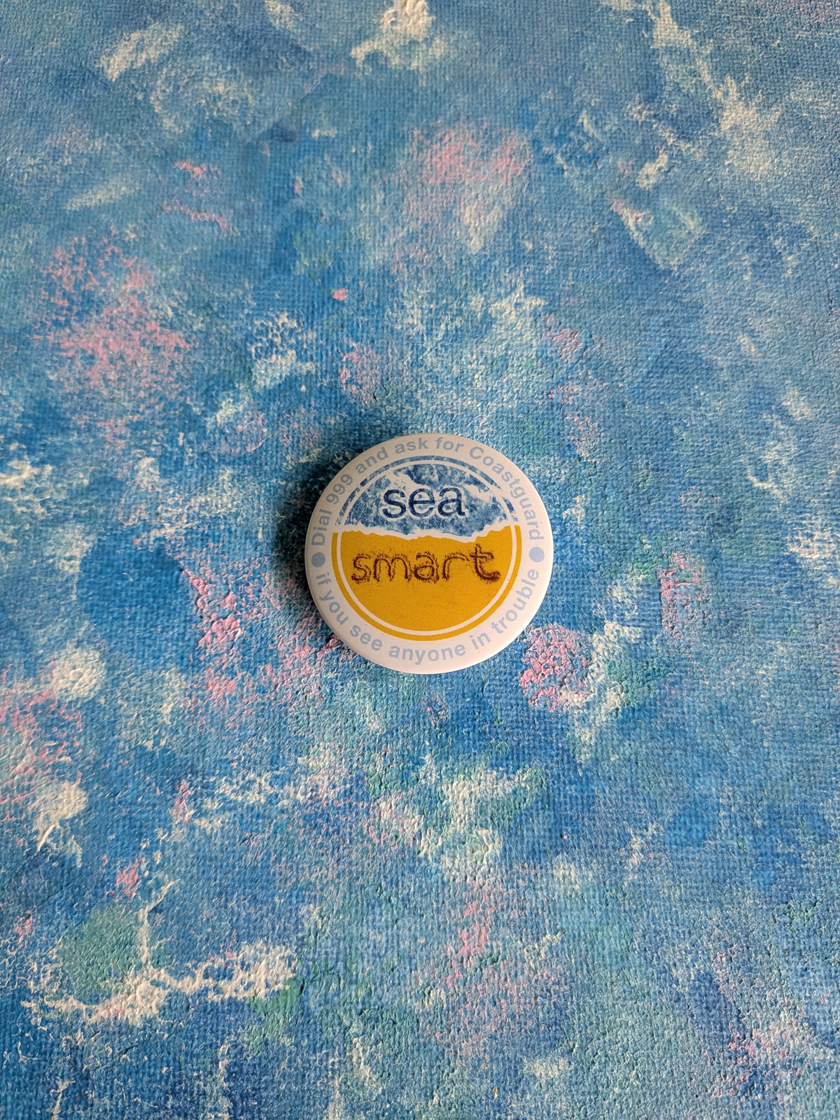 Vintage Sea Smart Coastguard Badge
