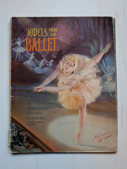 Jewels From The Ballet Piano Sheet Music Book - 1946 - Lawrence Wright Music Co
