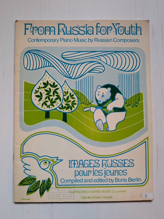 From Russia For Youth: Contemporary Piano Music by Russian Composers - 1971