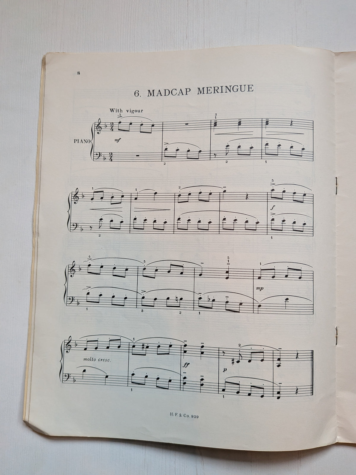 The Baker's Dozen Piano Collection by John Longmire - 1961 - H. Freeman & Co