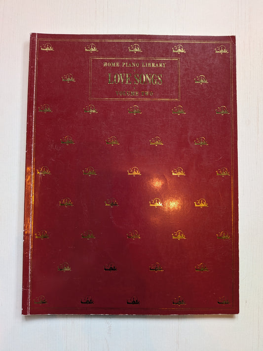 Home Piano Library: Love Songs Volume 2 - 1983 - Wise Publications Ltd